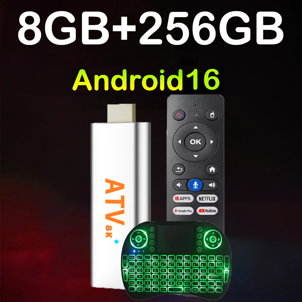 4K Media Player - Very Fast Android TV Stick Q15