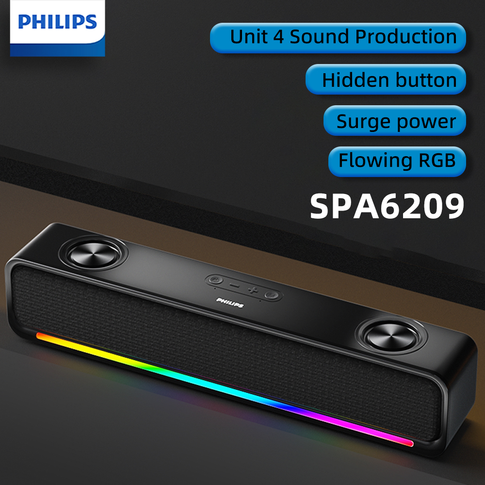 Home Cinema Philips - Philips SPA6209 Multimedia Desktop Speaker Wireless