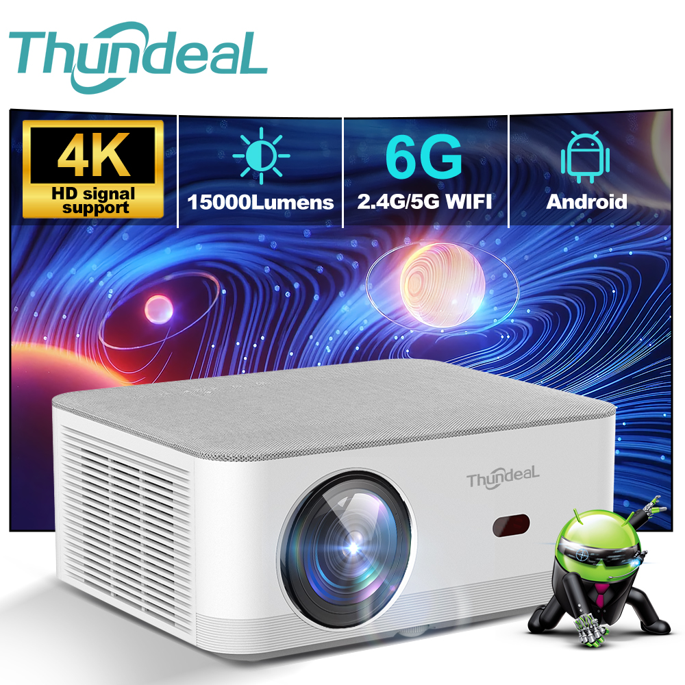 Home Cinema Compact - ThundeaL TD92 Pro Full HD Projector
