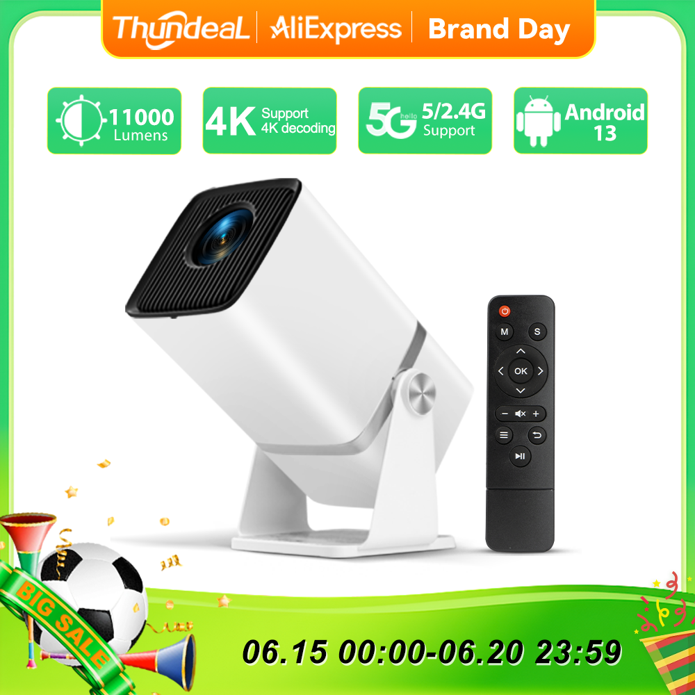 Home Cinema Compact - ThundeaL HD Mini Projector TD90 PK