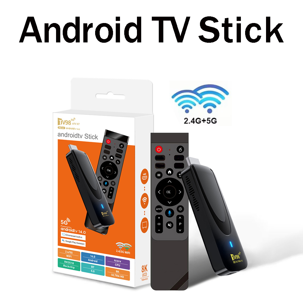 4K Media Player - TV Stick HD 8K 4K 1080P