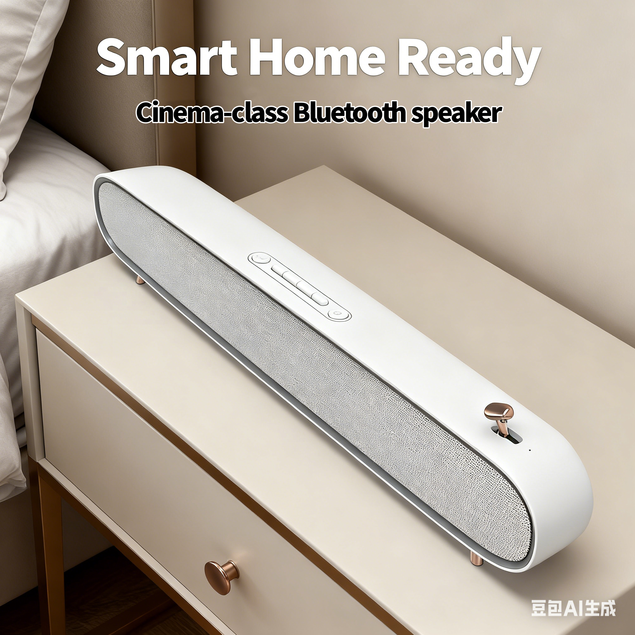 Home Cinema Philips - 2400mAh Long-Lasting Battery Wireless Bluetooth 5.0