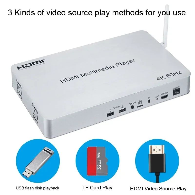 4K 60Hz 10 Channel HDMI Multim – обзор и цена 4K Media Player