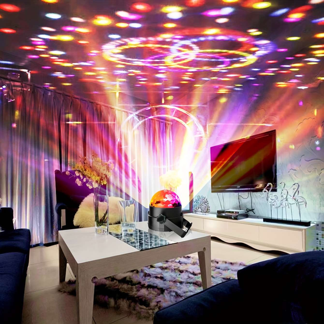 7 Colors Disco Ball Stage Ligh – обзор и цена Home Cinema Room