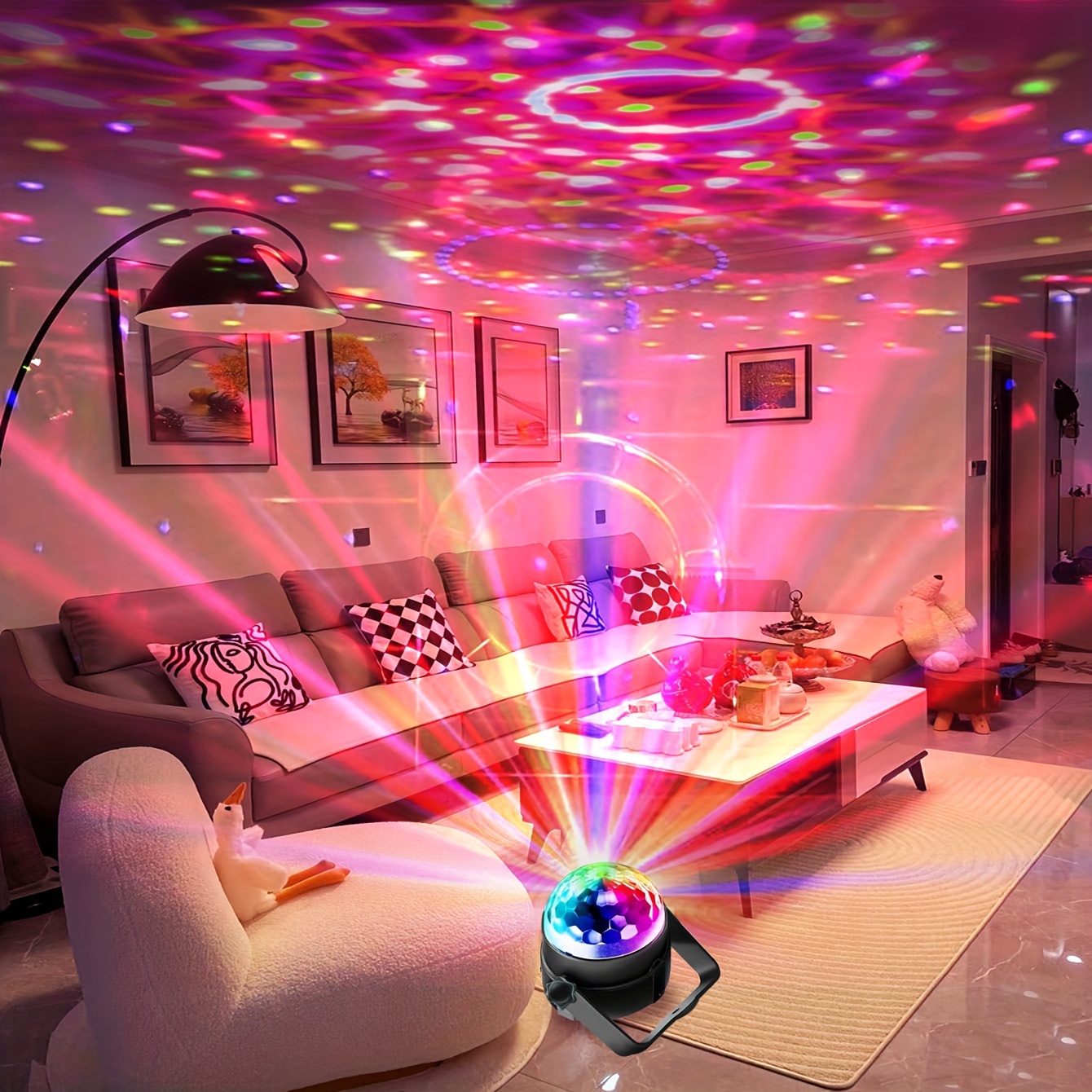 7 Colors Disco Ball Stage Ligh – обзор и цена Home Cinema Room