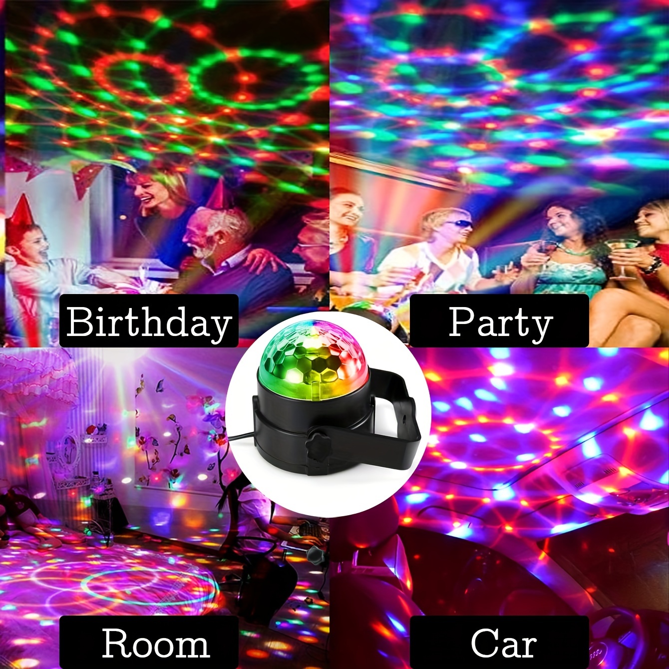 7 Colors Disco Ball Stage Ligh – обзор и цена Home Cinema Room