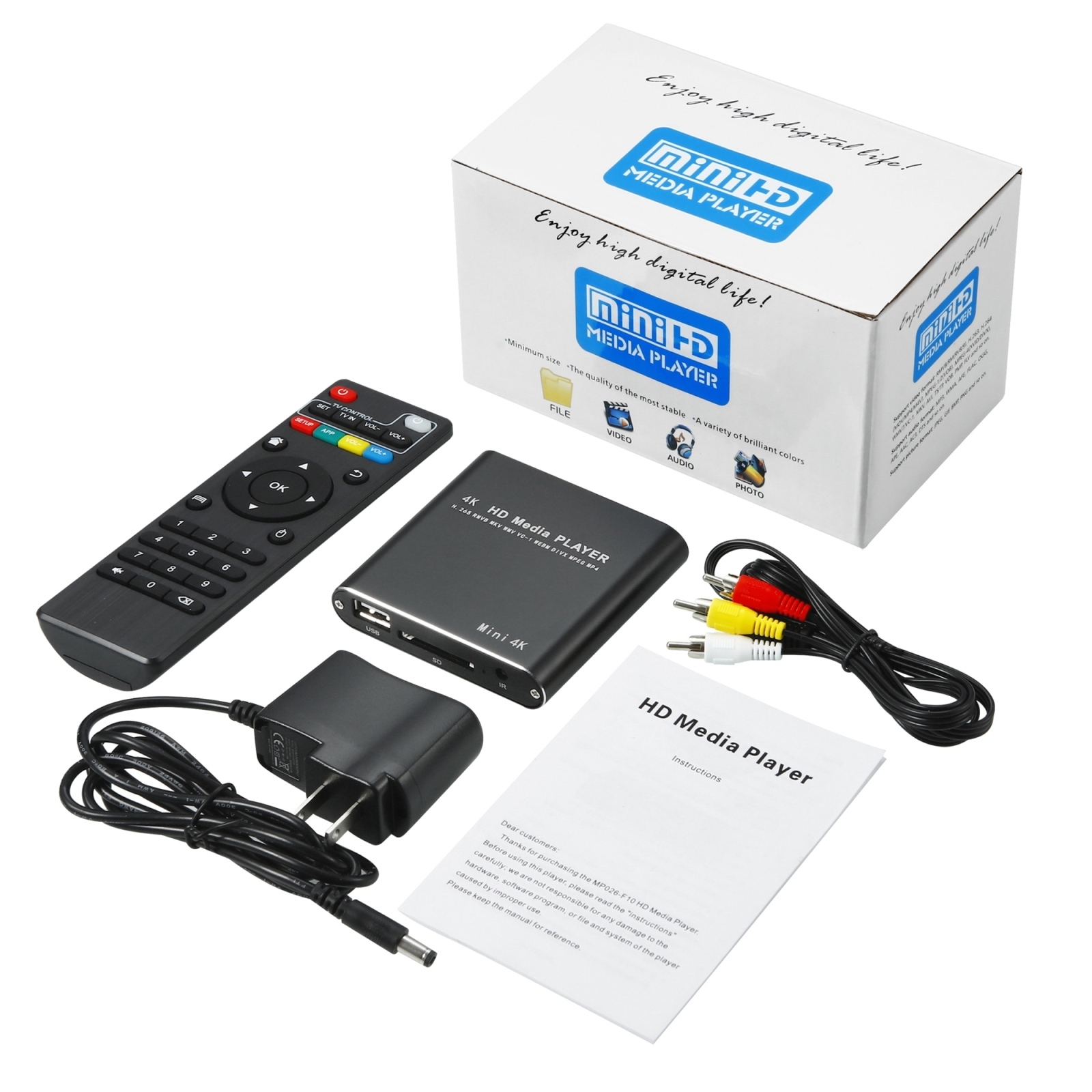 X9 HD Multimedia Player 4K Vid – обзор и цена 4K Media Player