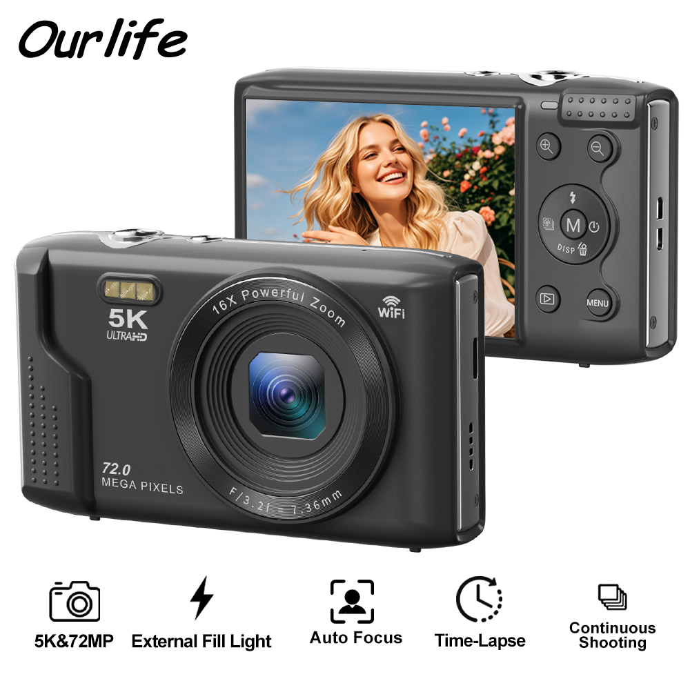 Ourlife Compact Digital Camera – обзор и цена Vintage Home Cinema