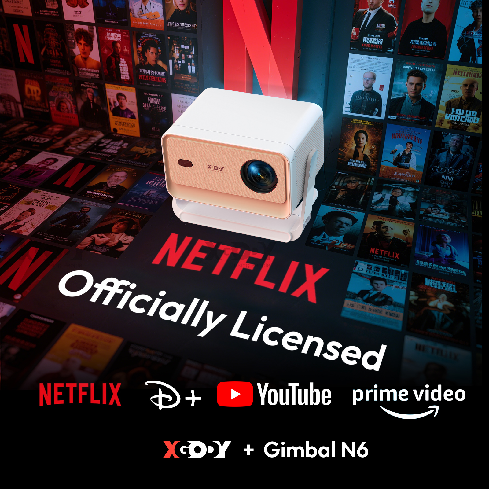 XGODY Projector N6/N6 Pro Netf – обзор и цена Home Cinema Compact