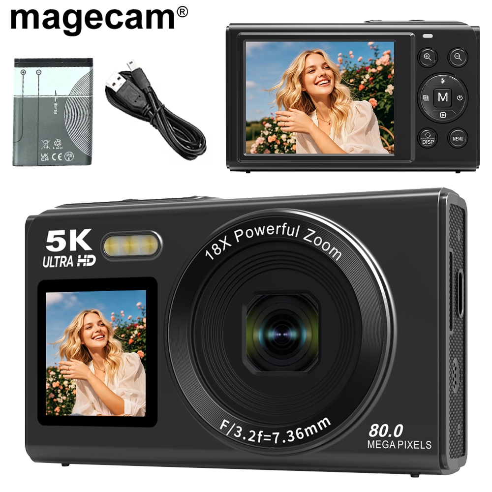 Magecam Digital Camera 5K 80MP – обзор и цена Vintage Home Cinema