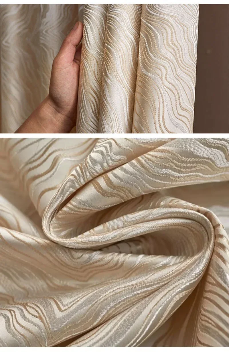 High-Precision Texture Jacquar – обзор и цена Blackout Curtain Thick