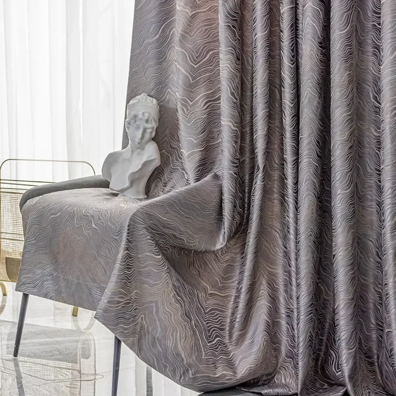 High-Precision Texture Jacquar – обзор и цена Blackout Curtain Thick