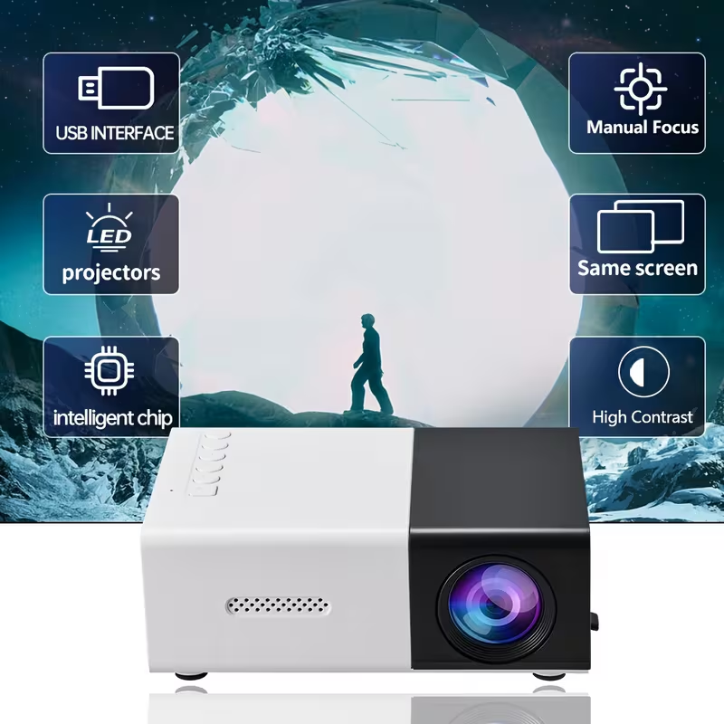 Compact LED Portable Projector – обзор и цена Home Cinema Compact