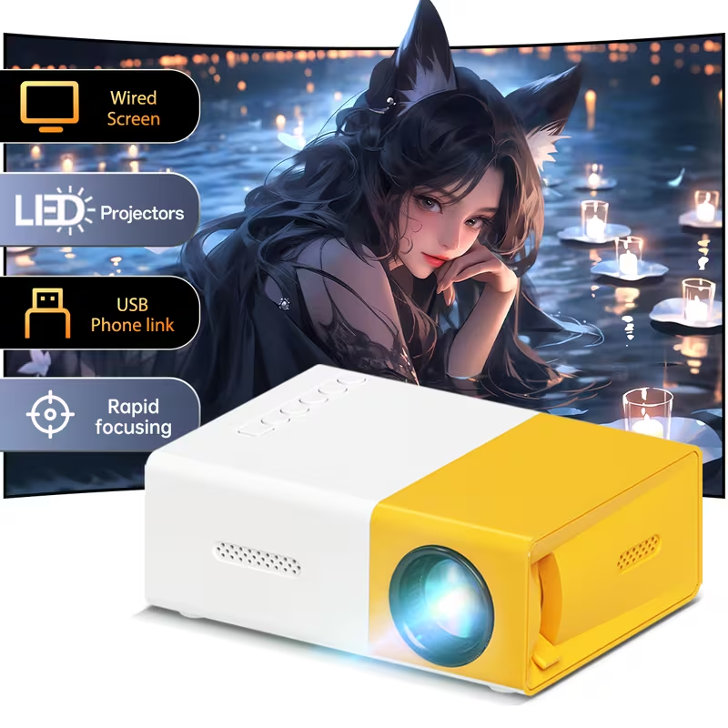 Compact LED Portable Projector – обзор и цена Home Cinema Compact