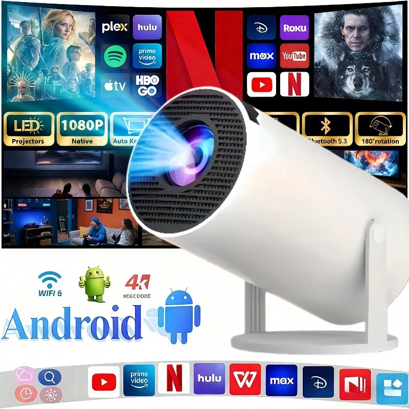 LED Projetor HY300 Outdoor por – обзор и цена Home Cinema Compact