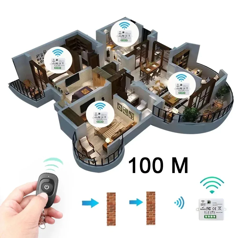 433Mhz Universal Wireless Remo – обзор и цена Home Cinema Compact