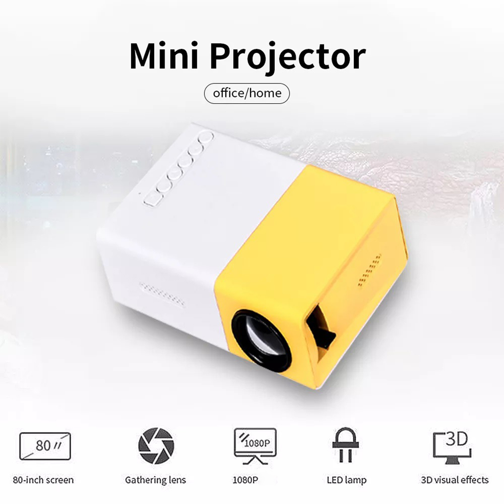 YG300 MINI Projector Portable  – обзор и цена Home Cinema Compact
