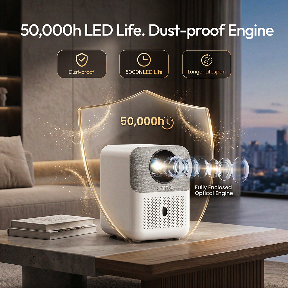 BYINTEK Full HD Mini Projector – обзор и цена Home Cinema Compact