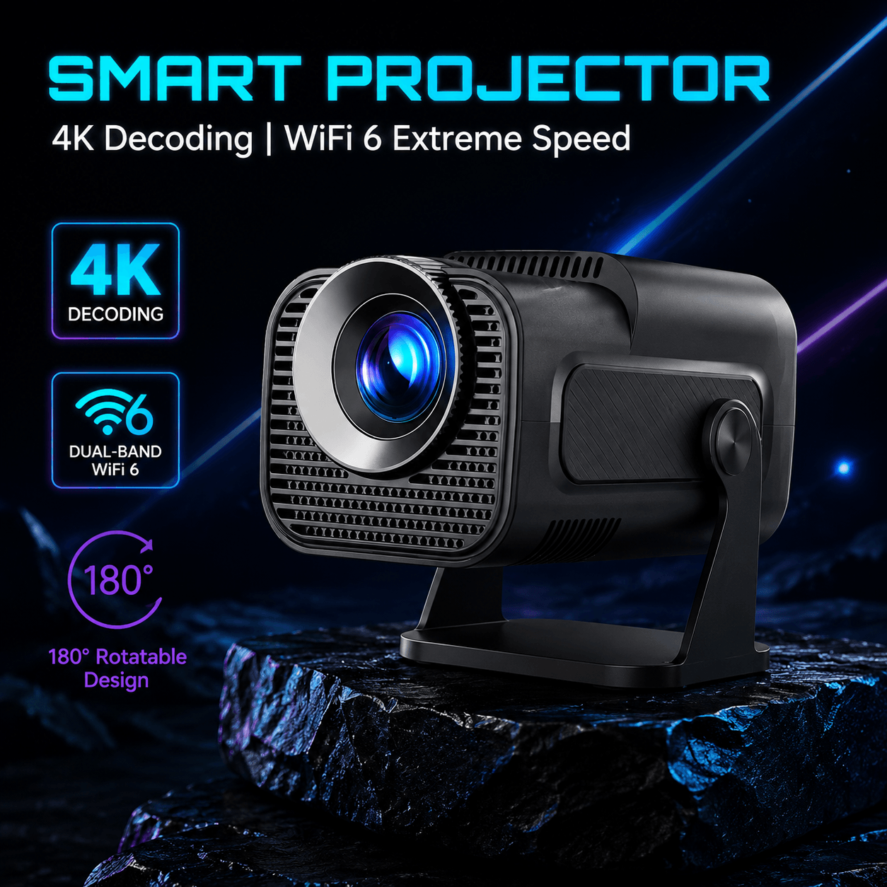 HY320 Mini Native 720P Android – обзор и цена Home Cinema Compact