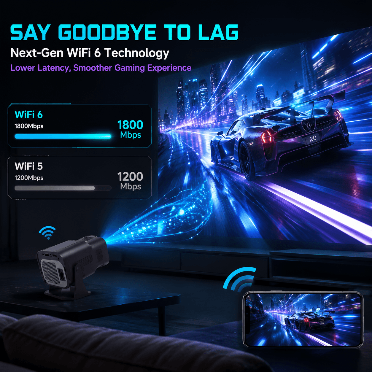 HY320 Mini Native 720P Android – обзор и цена Home Cinema Compact