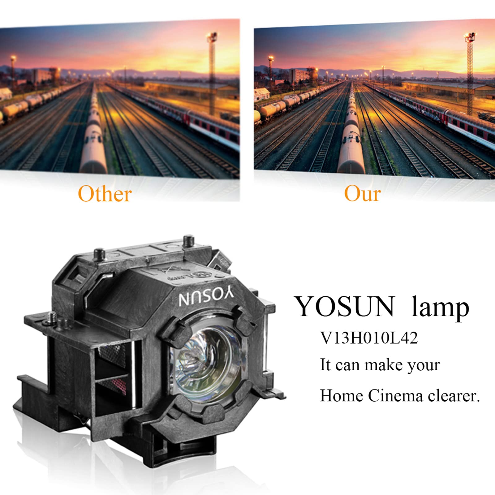 v13h010l42 Projector Bulb for  – обзор и цена Home Cinema Epson