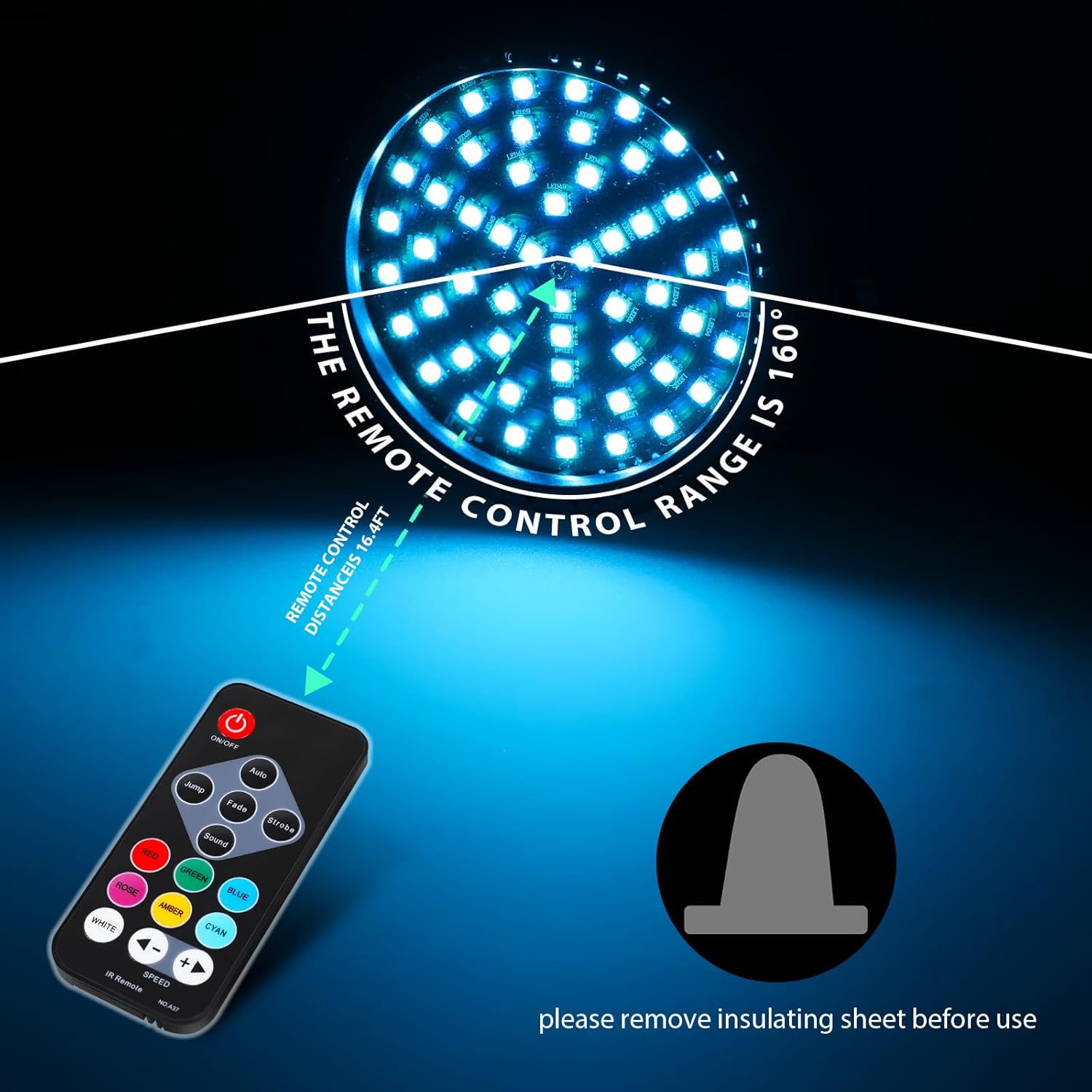 54LED Rechargeable Strobe Ligh – обзор и цена Home Cinema Room