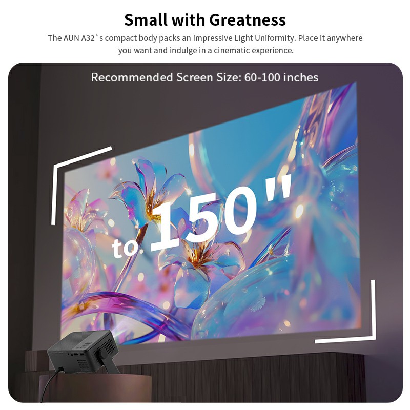 AUN A32 Pro Android 13 Project – обзор и цена Home Cinema Compact