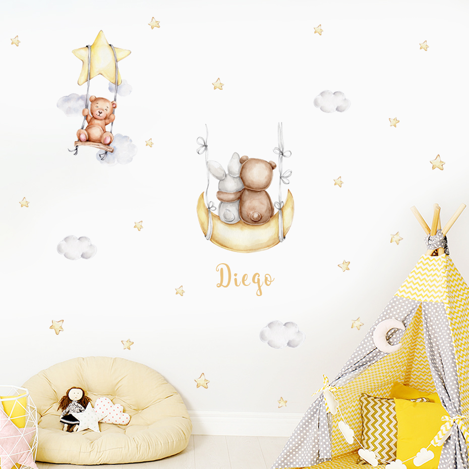 Custom Baby Name Bear Balloons – обзор и цена Home Cinema Room