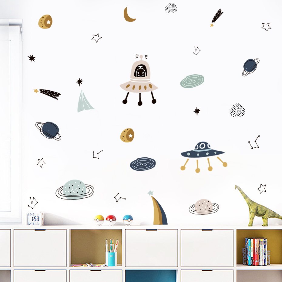 Cartoon Ufo Aliens Planet Patt – обзор и цена Home Cinema Room