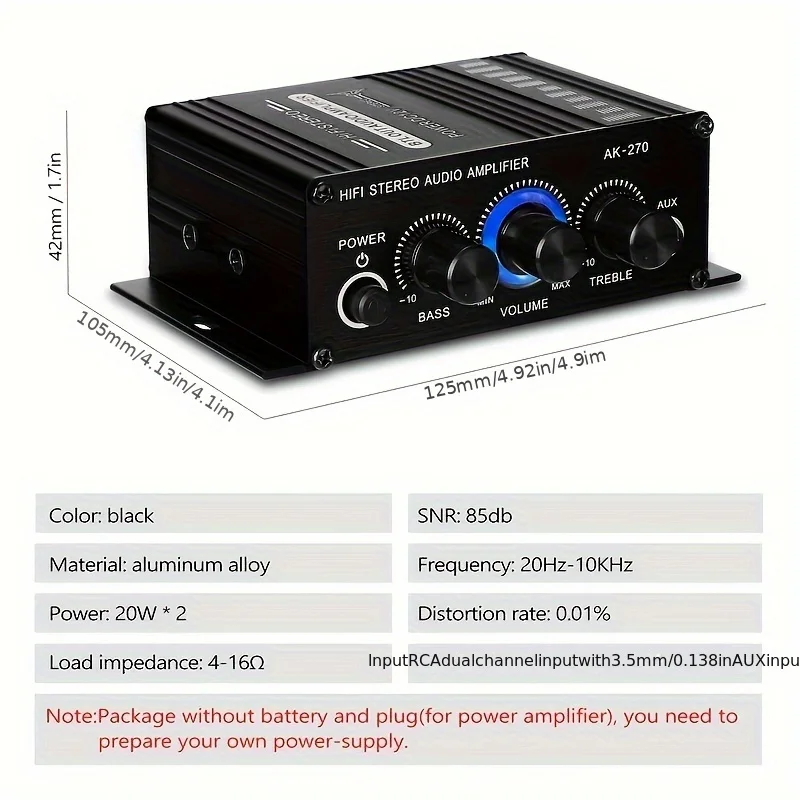 AK-270 12V/24V 400W Compact Po – обзор и цена Home Cinema Compact