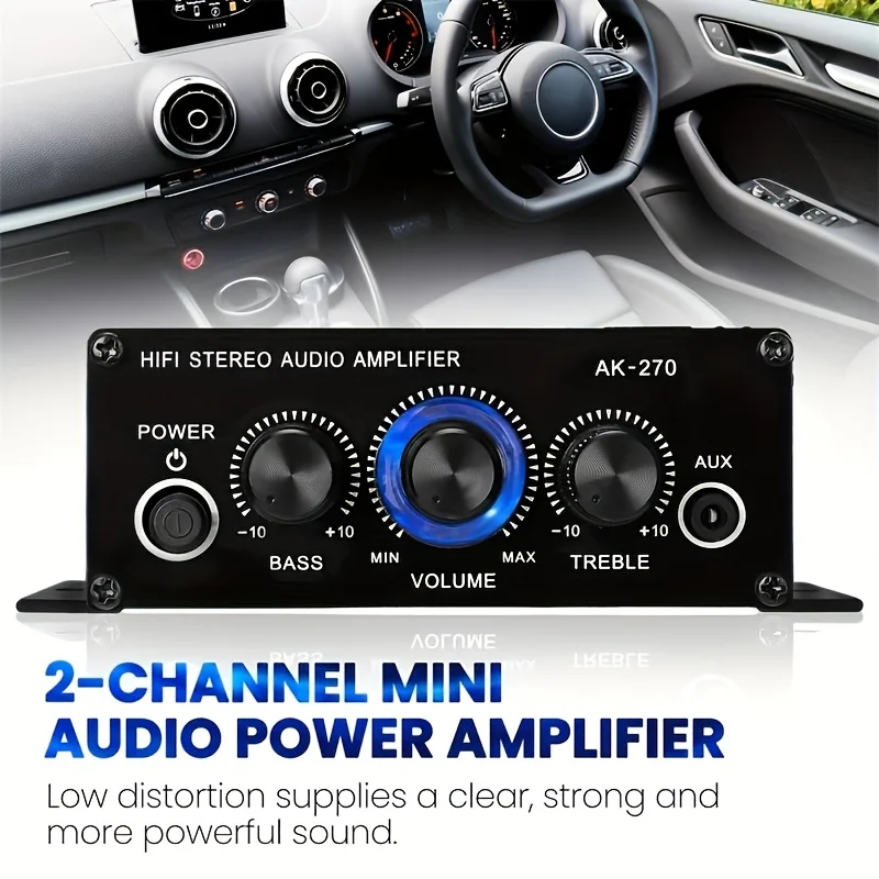 AK-270 12V/24V 400W Compact Po – обзор и цена Home Cinema Compact