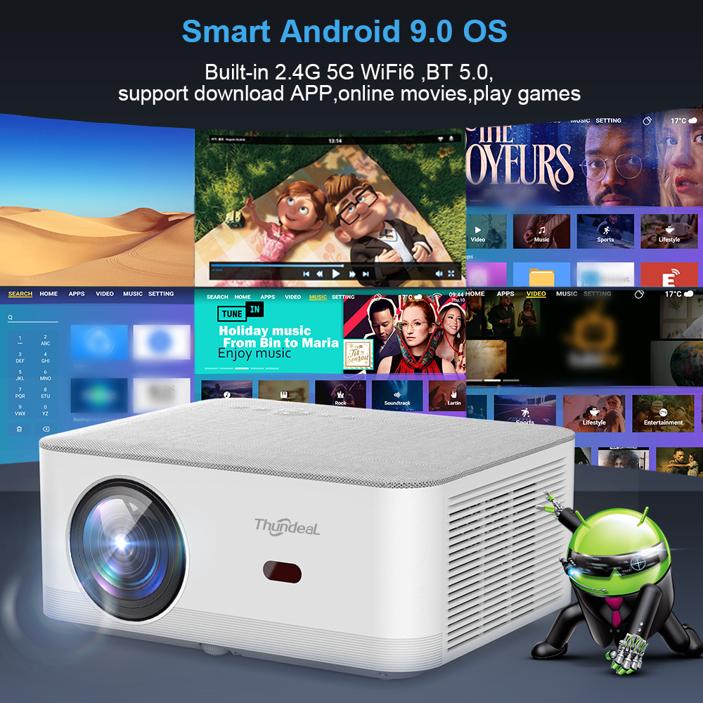 ThundeaL TD92 Pro Full HD Proj – обзор и цена Home Cinema Compact