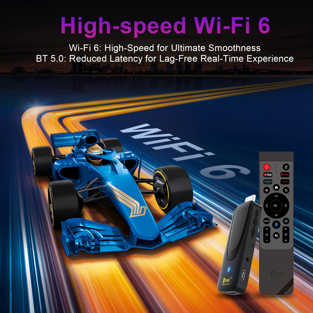 TV Stick HD 8K 4K 1080P Rockch – обзор и цена 4K Media Player