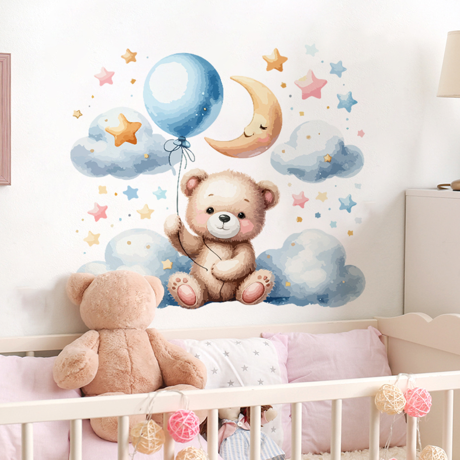 Watercolor Cartoon Teddy Bear  – обзор и цена Home Cinema Room