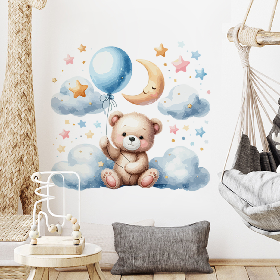 Watercolor Cartoon Teddy Bear  – обзор и цена Home Cinema Room