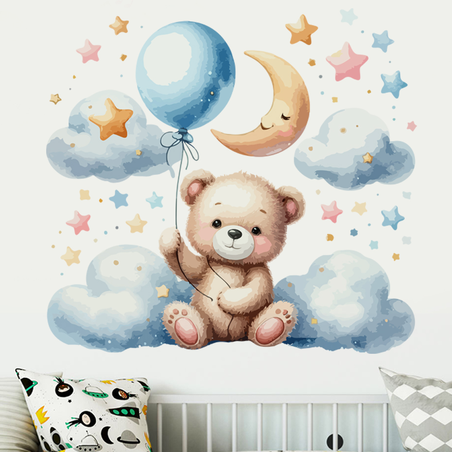 Watercolor Cartoon Teddy Bear  – обзор и цена Home Cinema Room