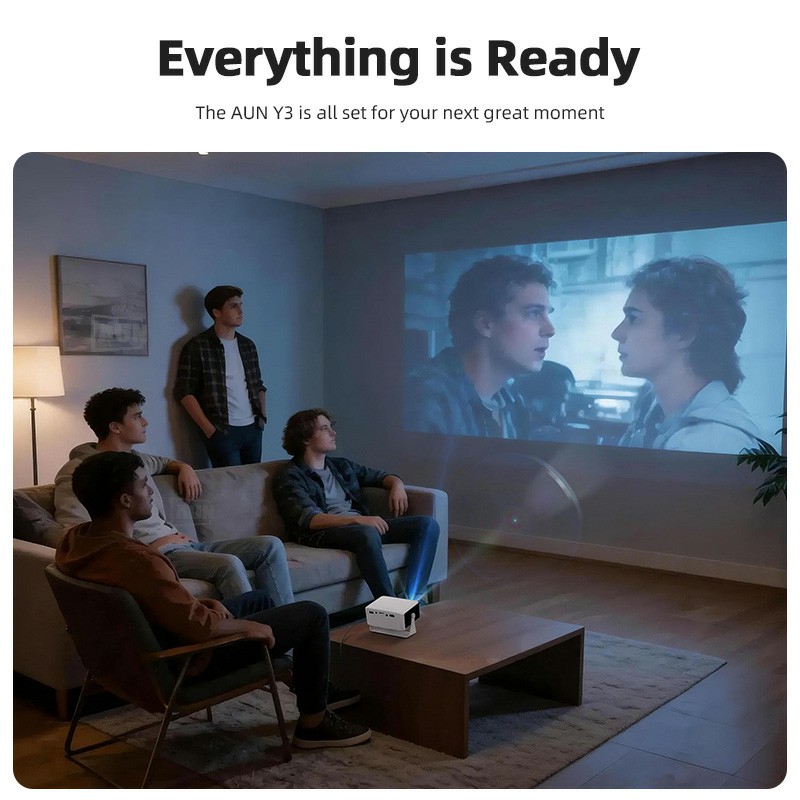 LED Projector Y3 Support iPhon – обзор и цена Home Cinema Compact