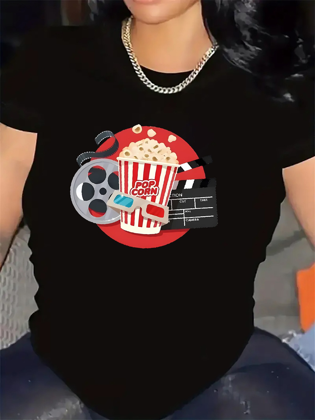 Casual Short-Sleeve Tee for Ci – обзор и цена Home Cinema Room Size