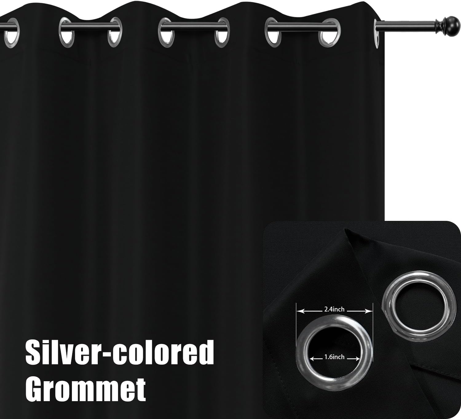 Outdoor Curtains for Patio Wat – обзор и цена Blackout Curtain Thick