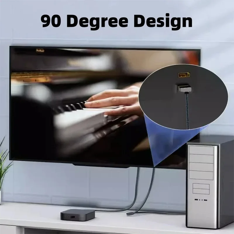 4K 90 Degree DP Cable Up/Down/ – обзор и цена 4K Media Player